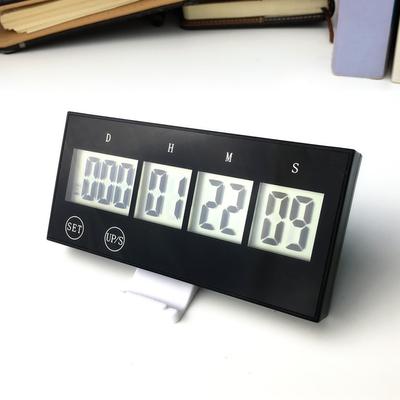 999 Days Count Down Timer Touch Screen Keys Electronic Kitchen Timer Multifunctional Lightweight Reusable for Home Learning Work