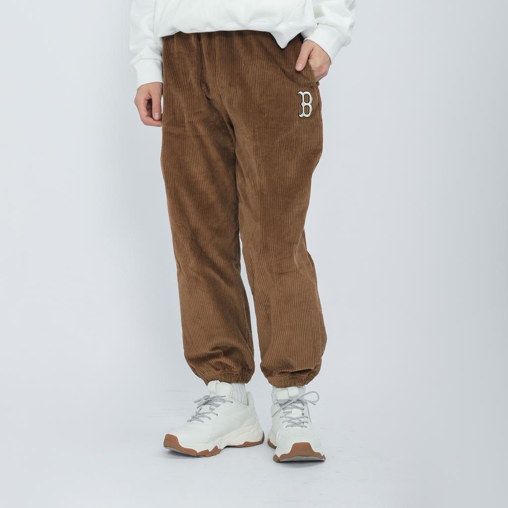 New MLB Boston Red Sox Casual Pants Unisex Brown 3AWP12014-43BRS