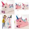 Luxuriously Soft Large Galaxy Unicorn Plush Toy Bed Pillow For Kids And Girls