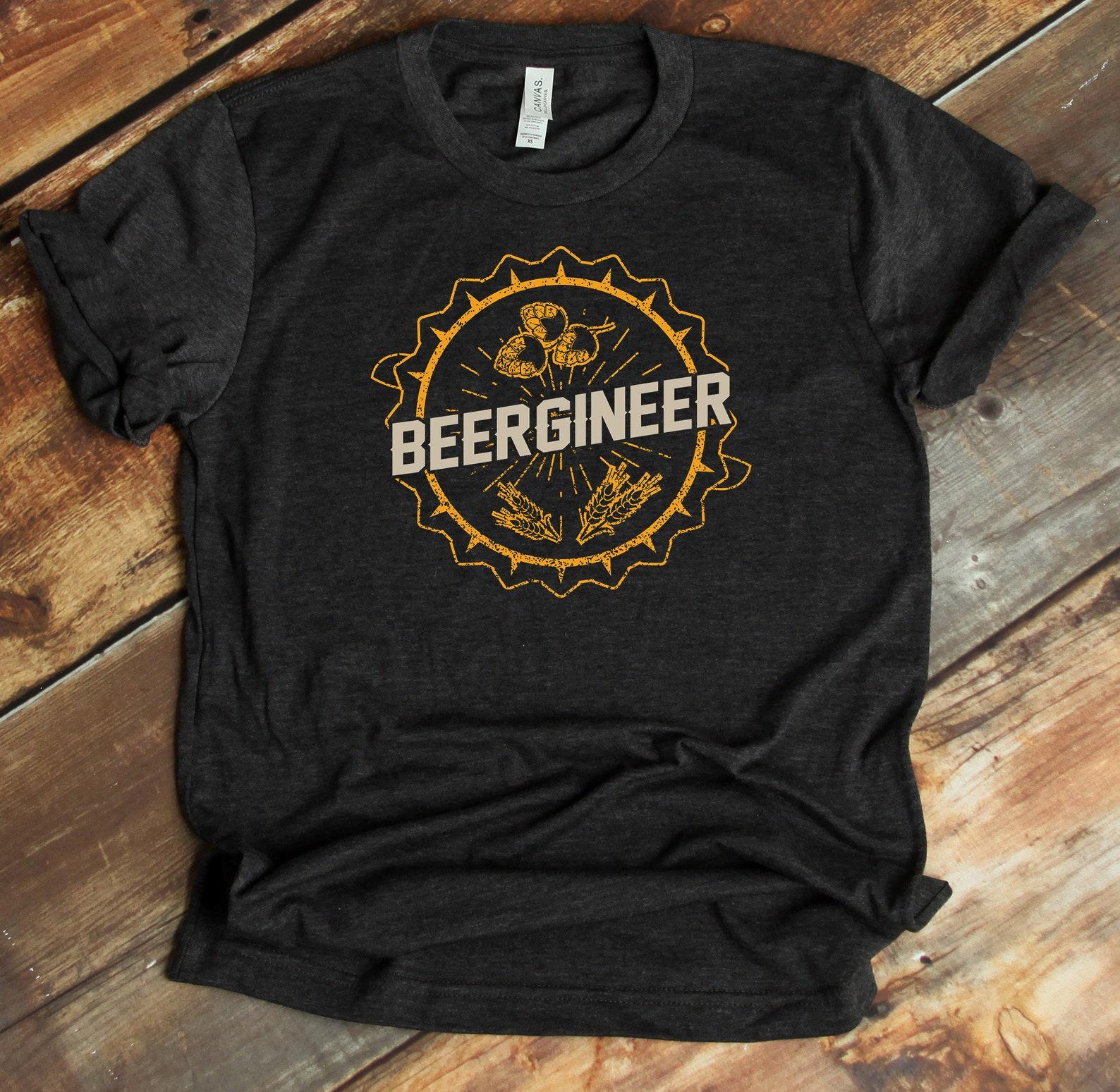 Beergineer T-Shirt - Craft Beer - Brewer - Homebrewing - Brewmaster 4XL