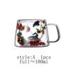 Double-layer Glass Cup With Handle Heat-resistant Tea Cups Coffee Mugs Drinkware Creative Gift