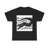 Unisex Adult T Shirt Sinister Eel Chaotic Ink Art
