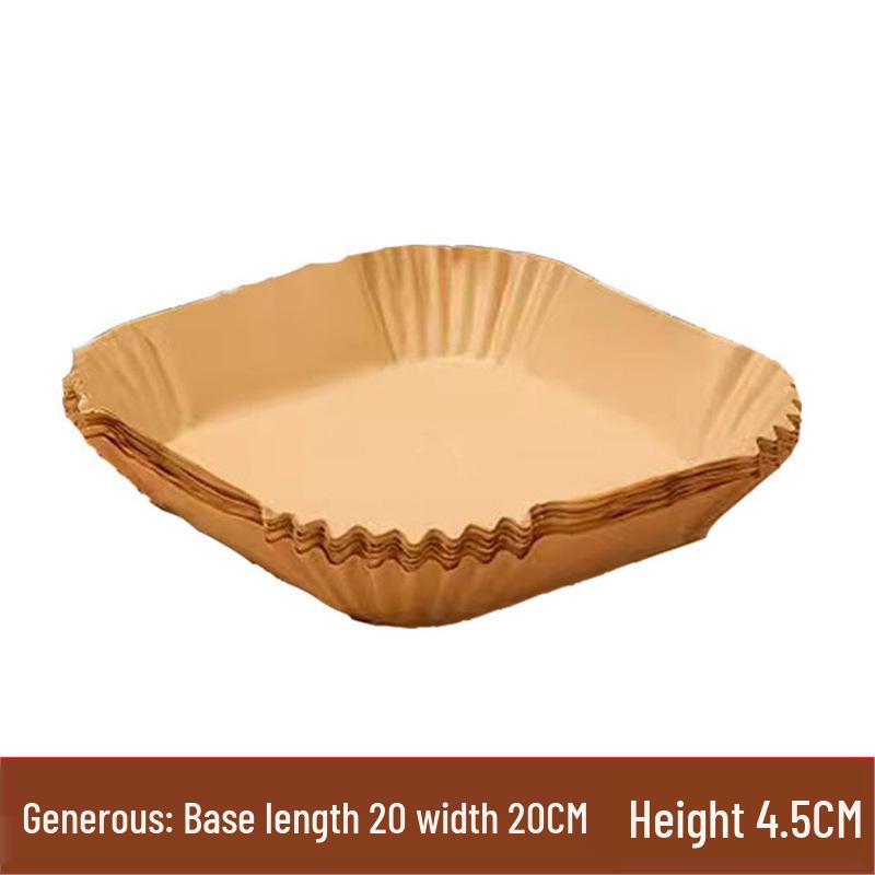 High-Temperature Resistant Food-Grade Square Air Fryer & Oven Baking Oil-Absorbing Paper