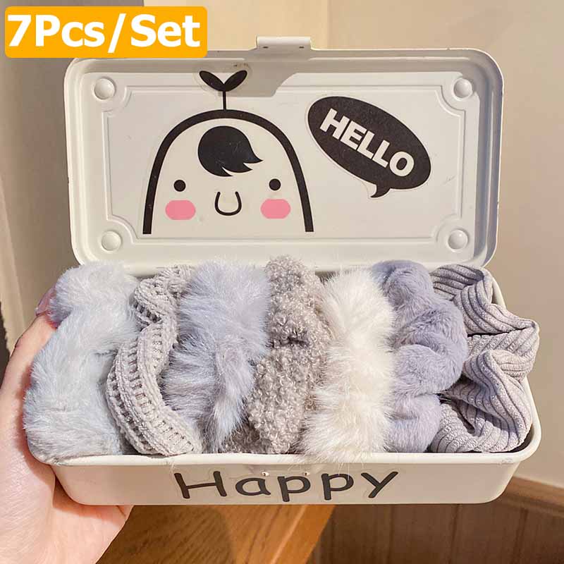 

Женские резинки для волос, бархатная однотонная повязка для волос для девочек, резинки для волос, резинки для волос, аксессуары для волос