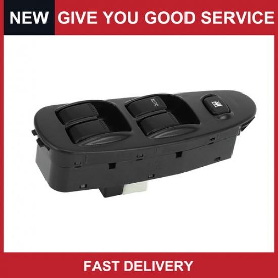 

Pack of 1 for Kia Sephia 1997-2001 Front Left Side Power Window Control Switch