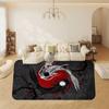 Chinese Tai Chi Bagua Yin Yang Door Mat Washable Non-Slip Living Room Sofa Chairs Area Mat Kitchen Bedside Area Rugs