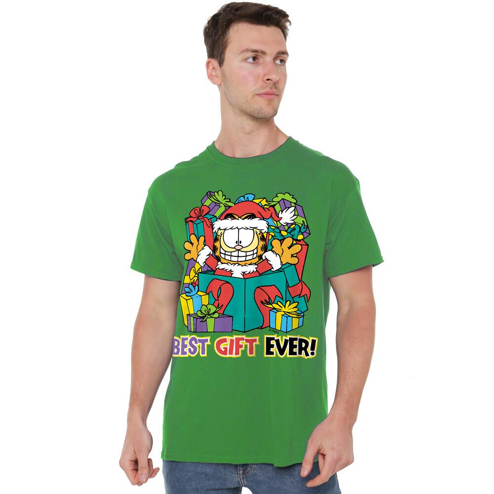 Garfield Best Gift Ever T-Shirt S-4XL Kelly Green XXXXL