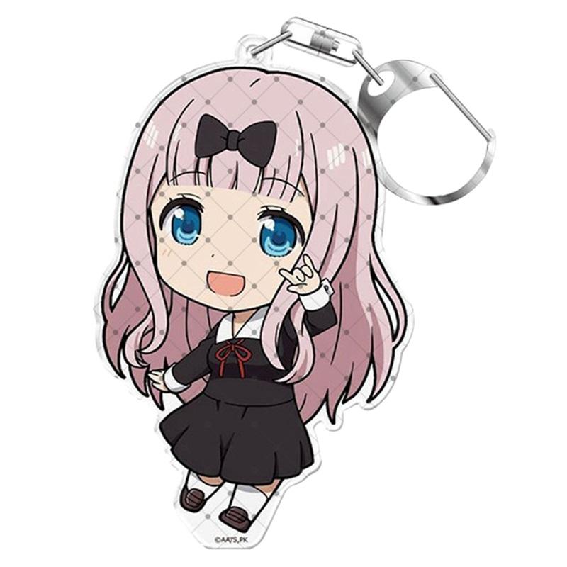 Buy Anime Kaguya Sama Love Is War Cartoon Character Acrylic Keychain Metal Ring Car Bag Key Decoration Accessories Gift At Affordable Prices Free Shipping Real Reviews With Photos Joom