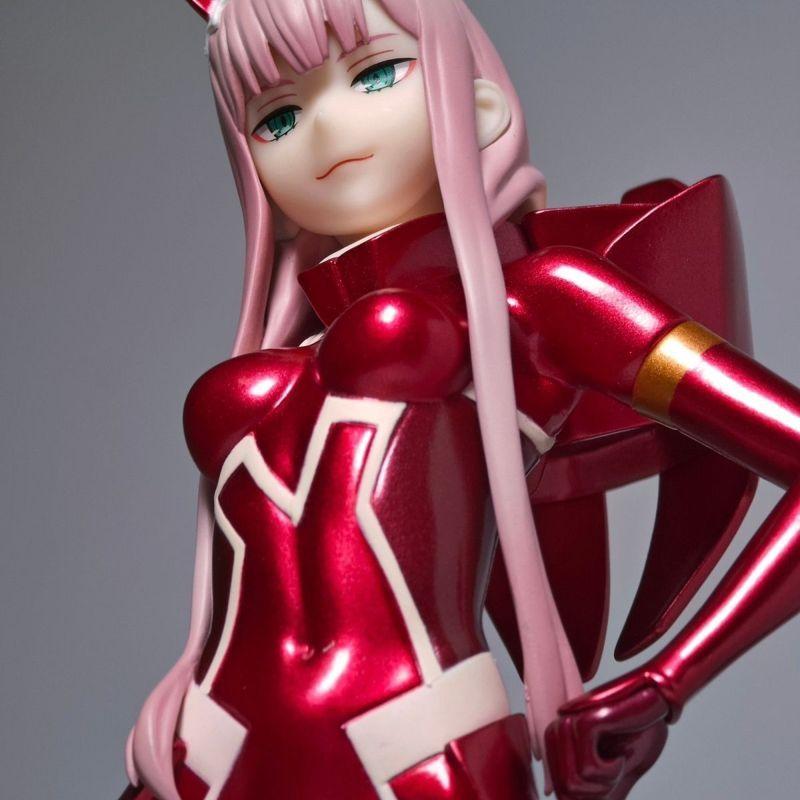 Darling In The Franxx Anime Figure Zero Two 24cm Action Figurine Cartoon Statue Collection Toys Desk Decoration Dolls Gifts