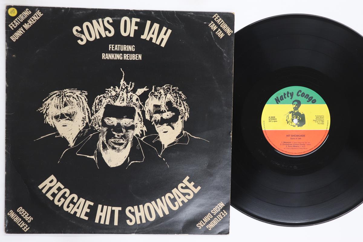 

LP Record SONS OF JAH Reggae Hit Showcase PFULP3505 NATTY CONGO 1980 UK Reggae Ska Dub Used