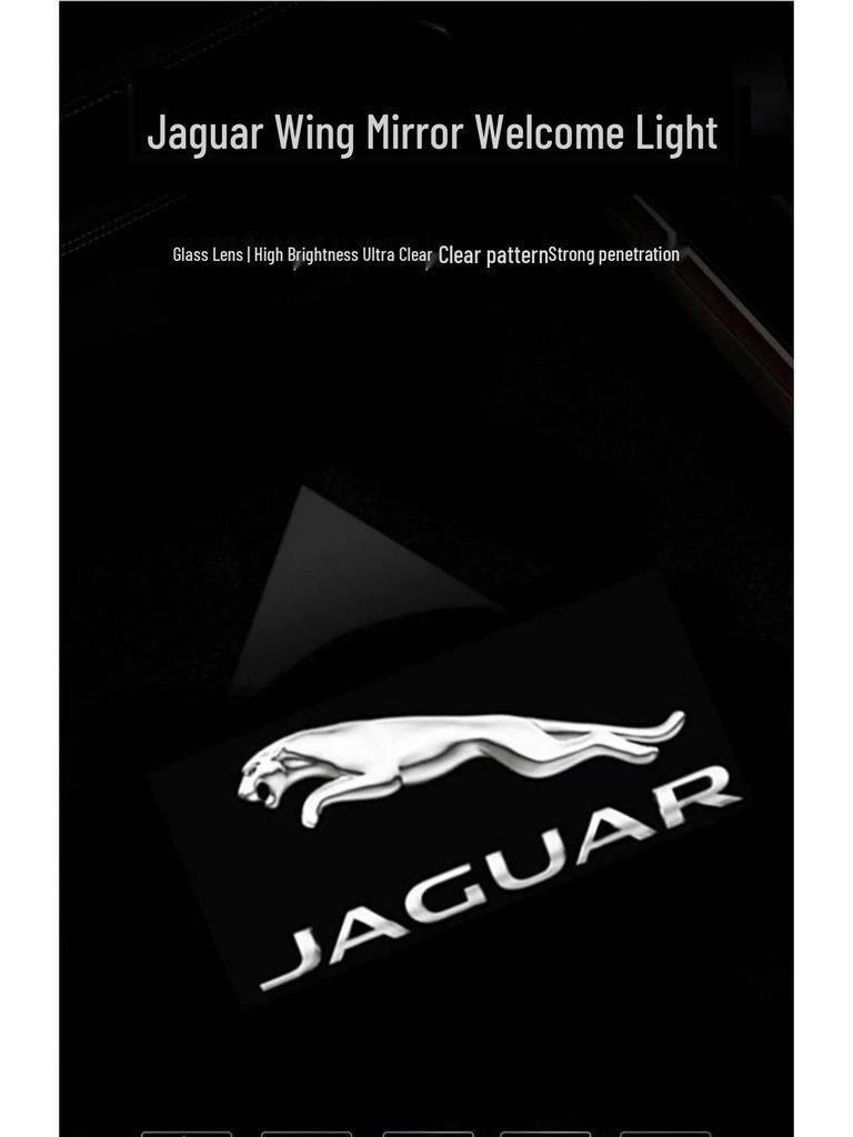 Jaguar XE XF XFL XFR XJL XK Rückspiegel Projektion & Ambientebeleuchtung Modifikation