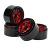 4pcs 1:10 Drift Car Wheel Rims Aluminium Alloy IFR Skarn Pressure Ring RC Vehicle Wheels Rims for 1.9 Inch Tyres