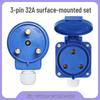 Explosion-Proof 3-Pin 5-Hole 380V Outdoor Horizontal Industrial Socket & Waterproof Plug