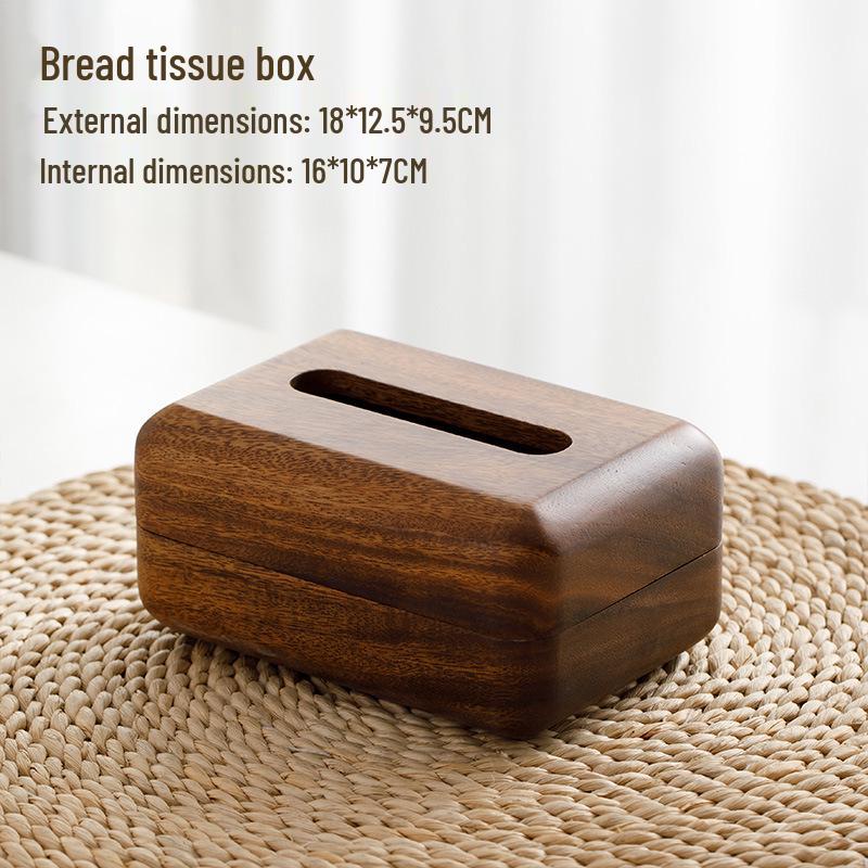 Solid Wood Tissue Box for Home, Hotel, or Office - Creative Pull-out Design for Dining or Living Room.