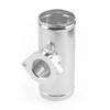 Silver Turbo Aluminum Flange Pipe 63mm 2.5inch L=150mm For GD-RS FV RZ BOV Blow Off Valve Adapter for Automotive
