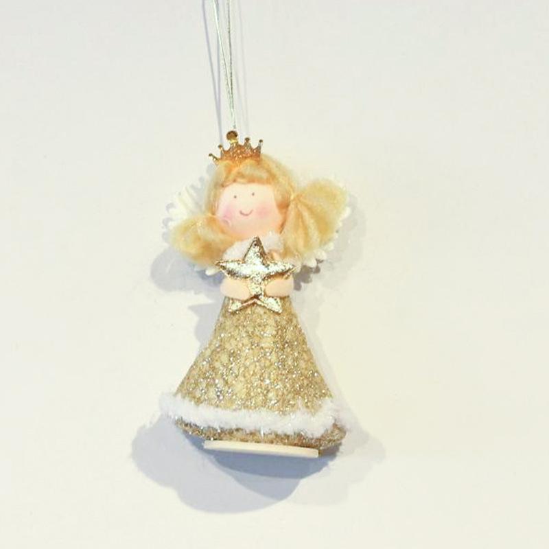 Christmas Home Party Princess Decorative Xmas Tree Supplies Angel Girl DIY Festival Decorations