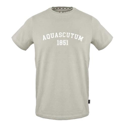 Aquascutum Unisex Adult Lettering Regular T-Shirt