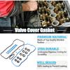 AUCERAMIC Engine Valve Cover Gasket Set Fit for 2011 2012 2018 2019 2020 for Ford F-150 Explorer Police Interceptor Utility 3.5L 3.3L V6 VS50814R1