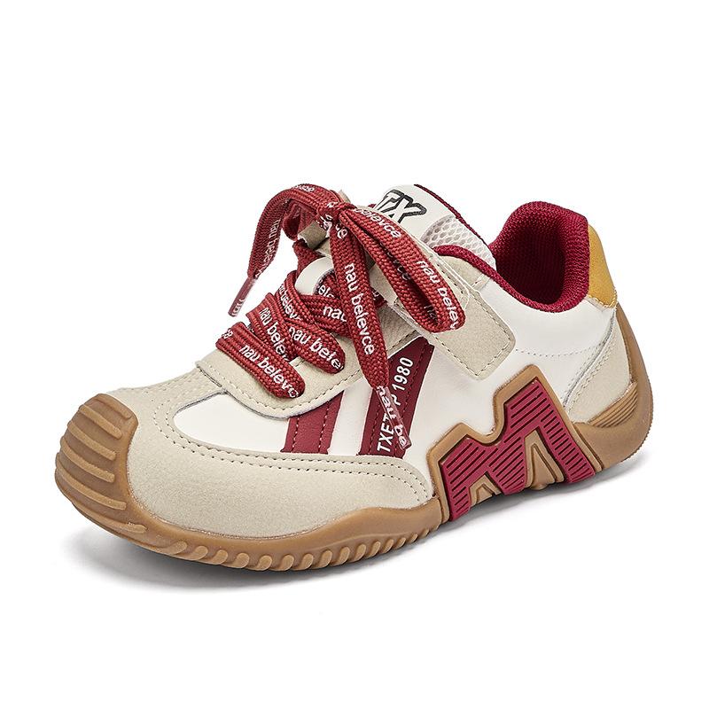 Children's sports shoes 2026 spring and autumn new boys' shoes girls' dad shoes soft sole casual middle and older children's running shoes