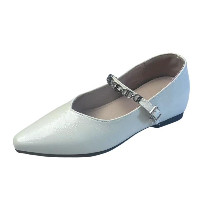 Fashion 2025 Fashion Ladies Shoes Shallow Women's High Heels New Metal Decoration Daily Best Seller Pointed Toe Heels Womenzapatos Mujer