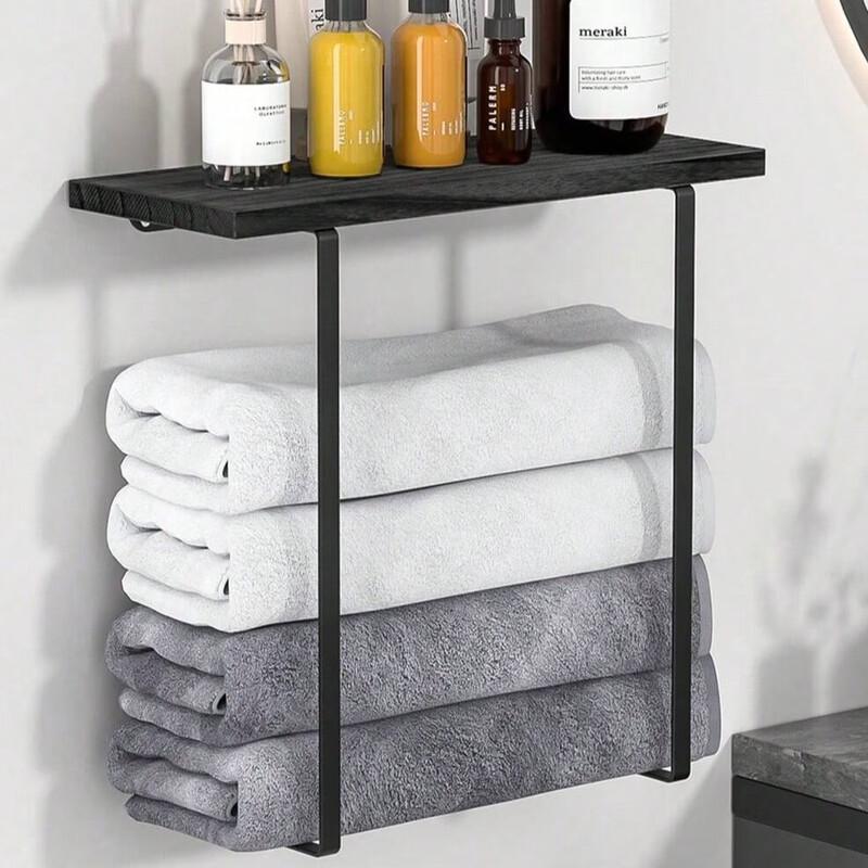 miflame Iron Bathroom Organizer Shelf