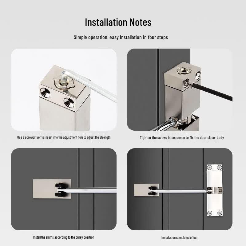Jinghong Automatic Buffered Door Closer