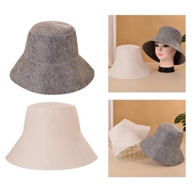 Felt Hats Felt Shower Fine Craftsmanship Absorbent Caps for Men and Women Stay Dry and Stylish Sauna Hat for Bathing