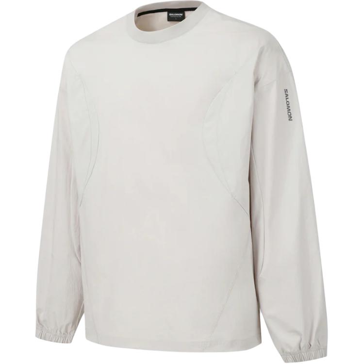 Salomon Slate Logo Loose Fit Long Sleeve Sweatshirt Unisex tops C30700