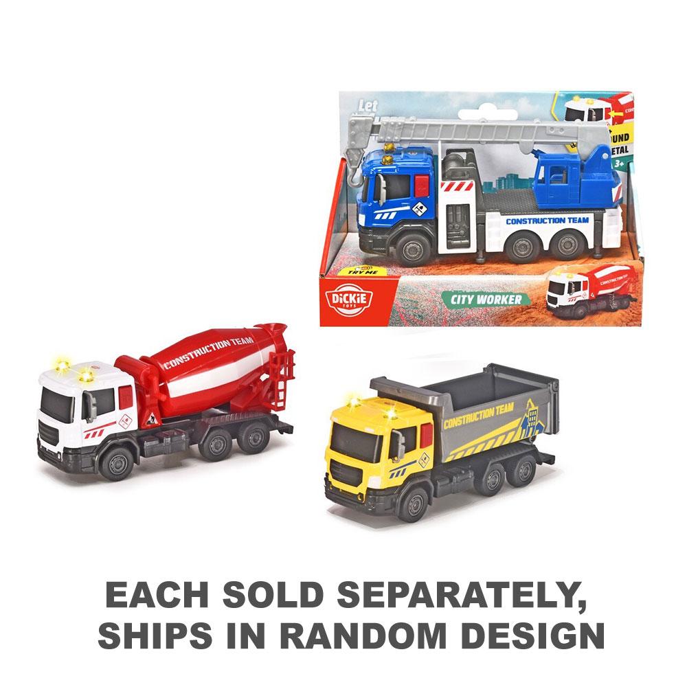 

Dickie Toys City Workers Truck 17cm (1pc Random)