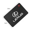 Car Dashboard Non Slip Mat Sticky Silicone Pad Auto Interior For Lexus RX300 IS200 IS250 ES350 Ct200h UX250h NX300h RX350 ES300h