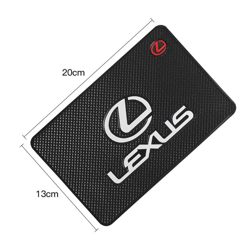 Car Dashboard Non Slip Mat Sticky Silicone Pad Auto Interior For Lexus RX300 IS200 IS250 ES350 Ct200h UX250h NX300h RX350 ES300h