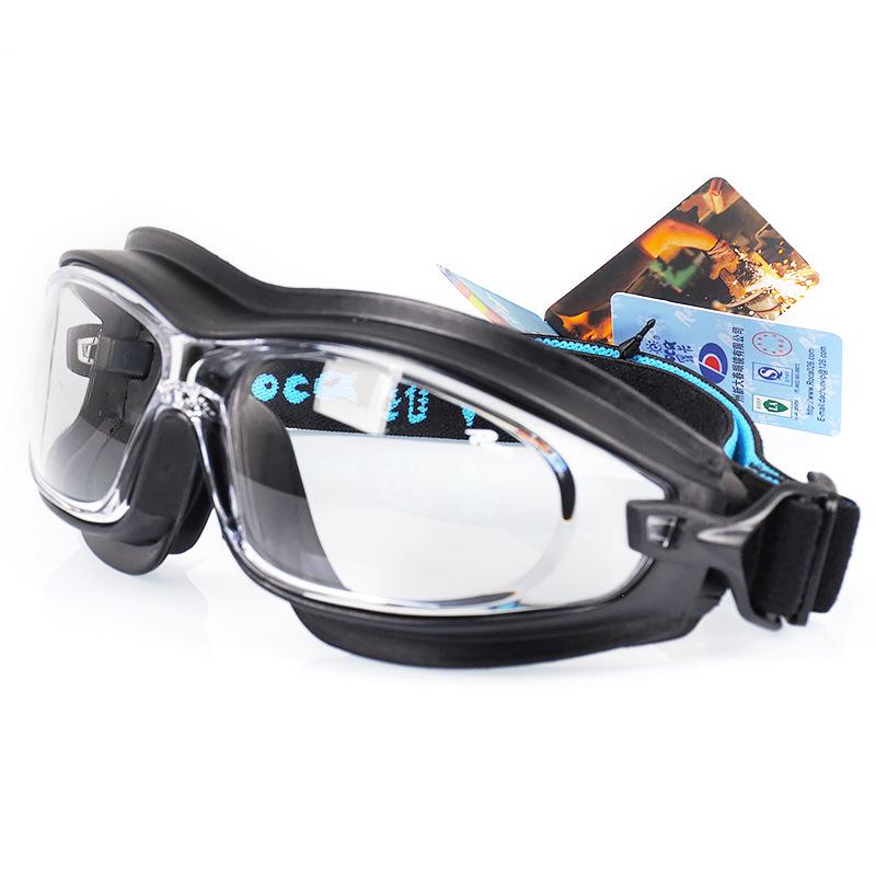 Luoka Impact-Resistant Safety Goggles: Dust, Wind, Sand, Chemical, Acid, Alkali, Spray, Splatter, Grinding Protection