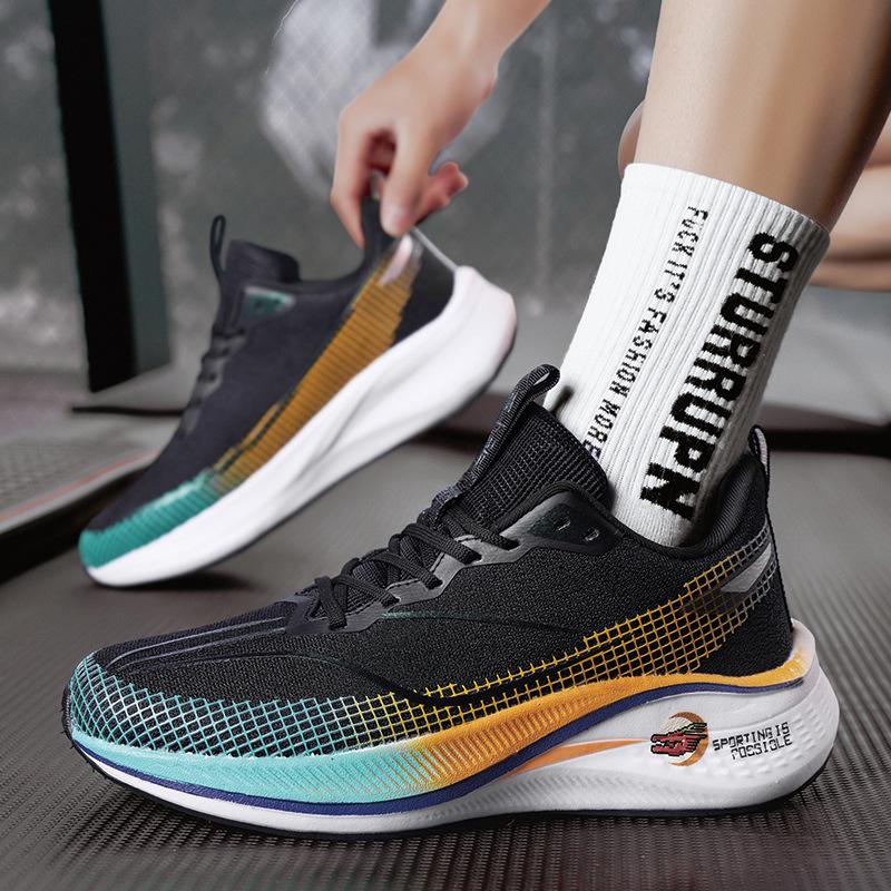 Factory Direct Sales Spring Red Rabbit 7pro Popcorn Ultra-light 21st Generation Mesh Couple Sports Shoes Breathable Racing Shoes