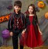 Lalapala Halloween Cosplay Vampire Costume for Devil Witch Vampire Cosplay Princess Kids Costume School Stage Birthday Gift Size Girls, Kids'
