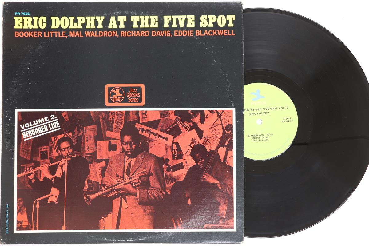 

LP Record ERIC DOLPHY At The Five Spot Volume 2 PRT7826 PRESTIGE US Jazz Used