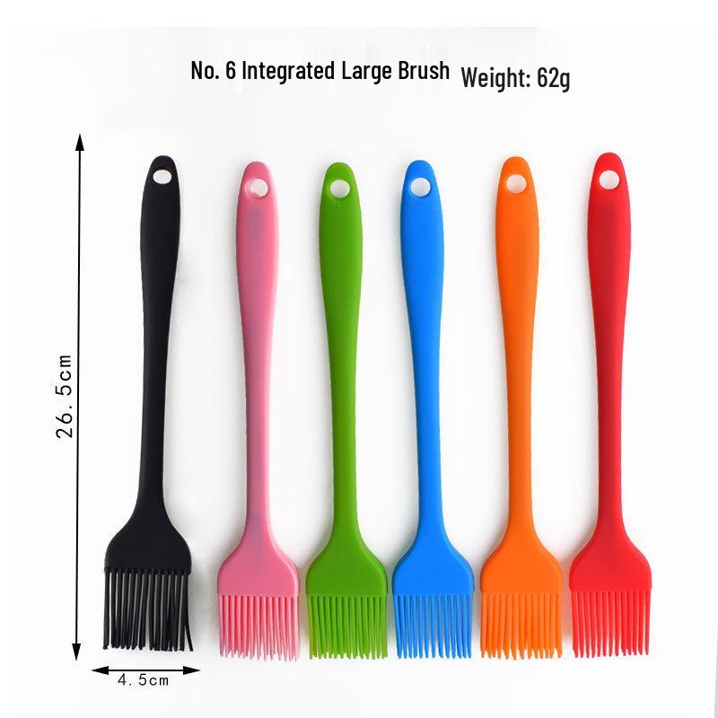 All-In-One Semi-Transparent Silicone BBQ & Baking Brush Tool