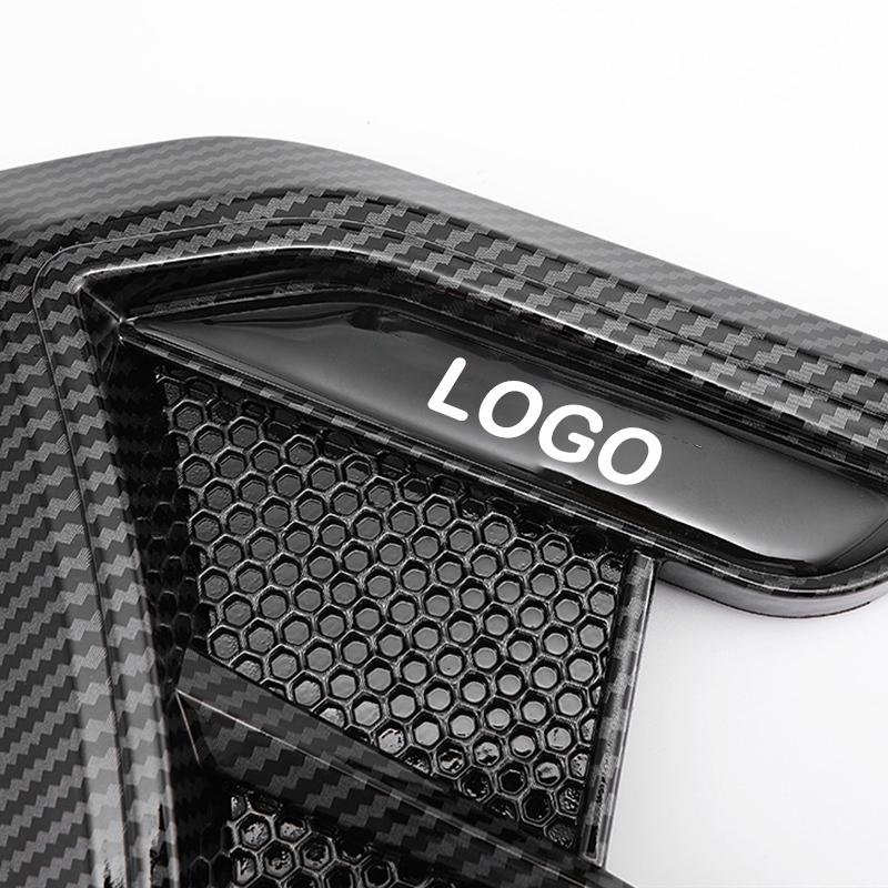 2 Pezzi Decorazione Piastra a Foglia Automobile Fianco Parafango Laterale Modificato per Renault RS Line Clio Megane Scenic laguna Logan Koleos