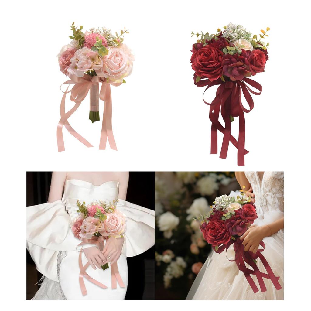 Artificial Rose Bouquet for Wedding Ceremony And Home Decoration