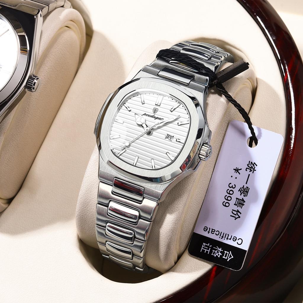 Luxe Dameshorloge Ultra-dun Lichtgevend Kwarts Horloge