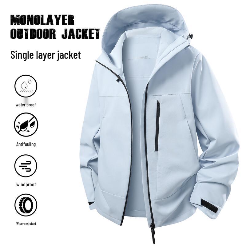 

Yiliteng Unisex Outdoor Windbreaker Jacket YTMMKS96001 M
