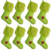 Long Hair Love Socks Ornaments Bedside Gift Storage Socks Holiday Decorations