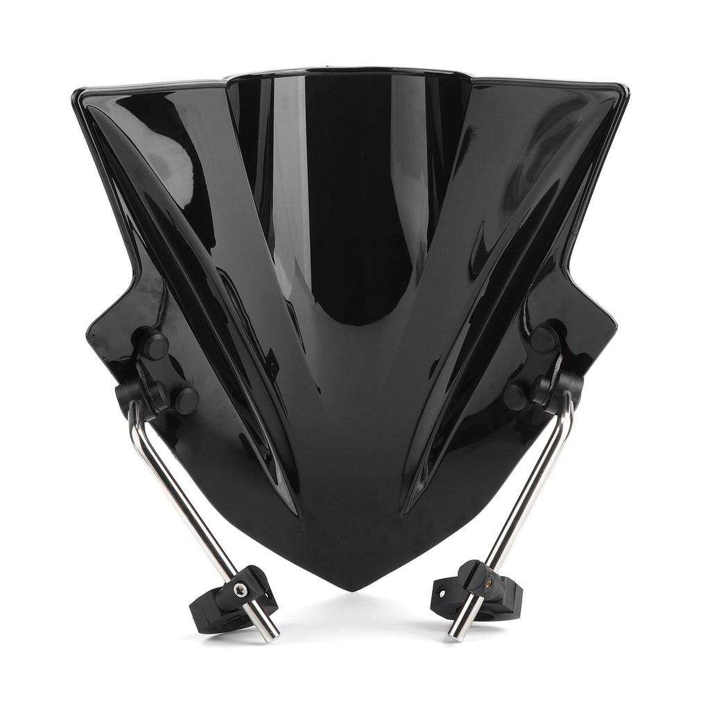 Universal 7/8" 22mm Handlebar ABS Plastic Motorcycle Windshield WindScreen