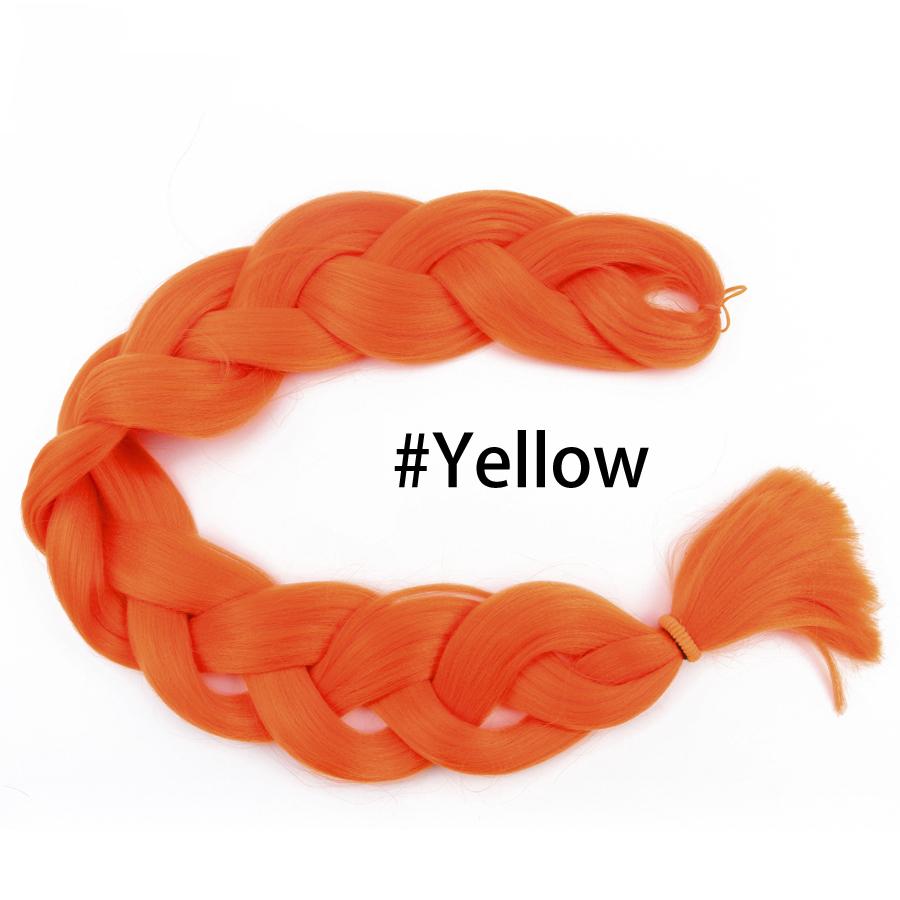 

Длинные плетенные крючком волосы 165 г Xpression Jumbo Braid волосы чистого цвета синие фиолетовые розовые серые синтетические волосы для косичек