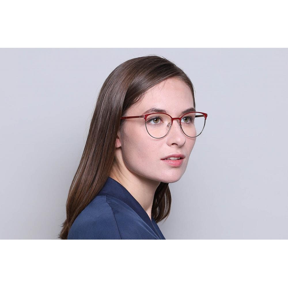 Full Rim Cat Eye Matte Red Smartbuy Collection Ardel 914f Fashion Women Eyeglasses