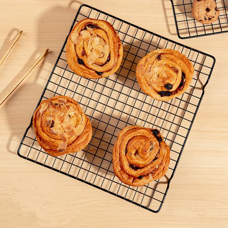 Nerezový chladicí rošt na chléb, sušenky, dorty, odkapávací rošt, chladicí mřížka, plech na pečení, domácí pekařské náčiní, kuchyňské doplňky
