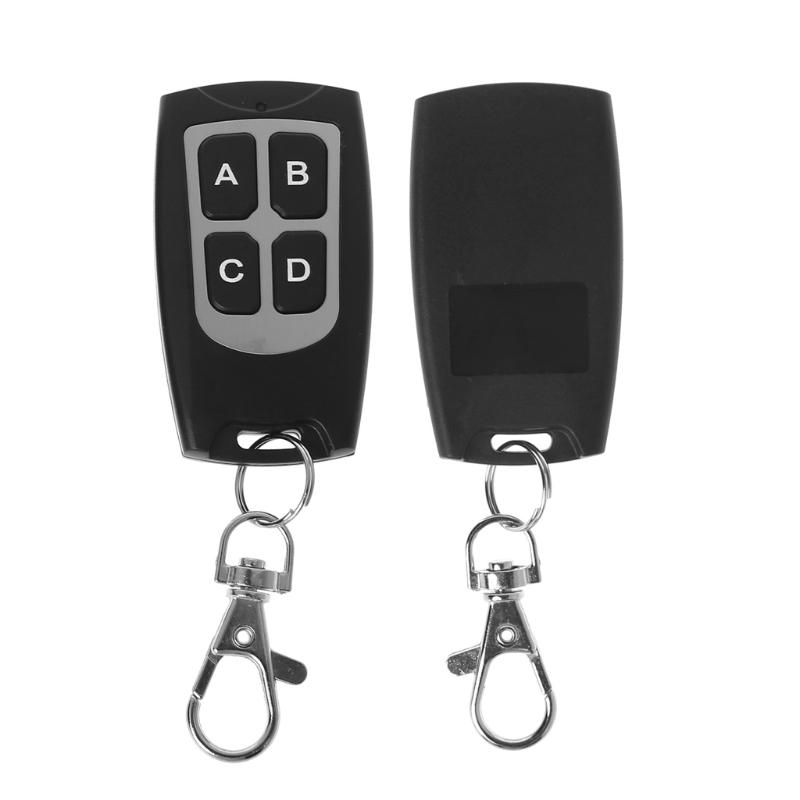 New DC 12V 4CH Wireless Remote Control Switch 1 Receiver + 2 Transmitters 433MHz