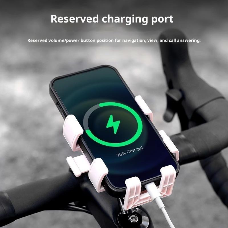 Bicycle Mobile Phone Holder Mountain Road Bike Riding Shock-proof and Shake-proof Fixed Navigation Special Handle Bracket Equipment