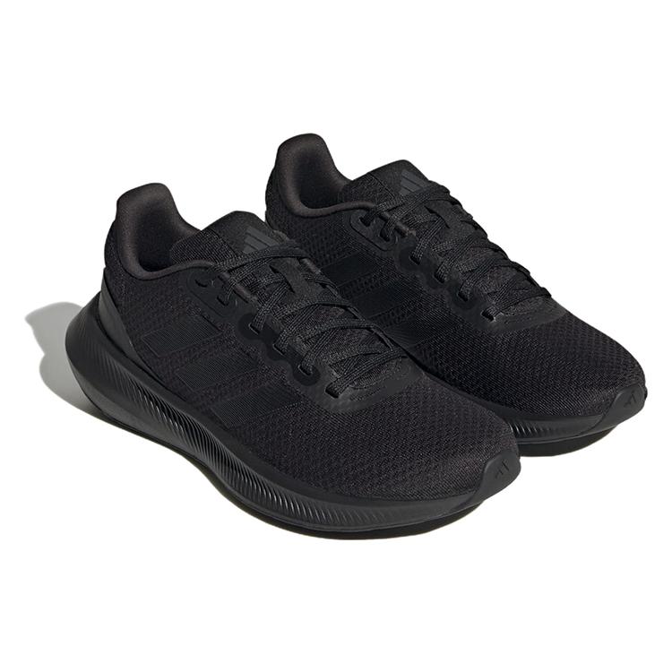 New Adidas Runfalcon 3 Core Black Carbon Women's HP7558