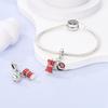 Charm Bead Charms copper Red Mocha Pot and Coffee Cup Pendants Compatible With Charm Bead Charms Plata Authentic Bracelets Bead Charms Women Jewellery
