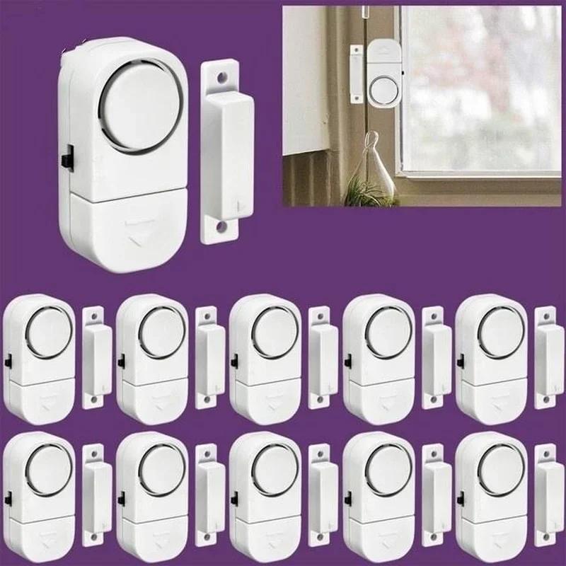 Door and Window Alarm Security Wireless Home Anti-theft System Magnetic Sensor Protection Gadgets